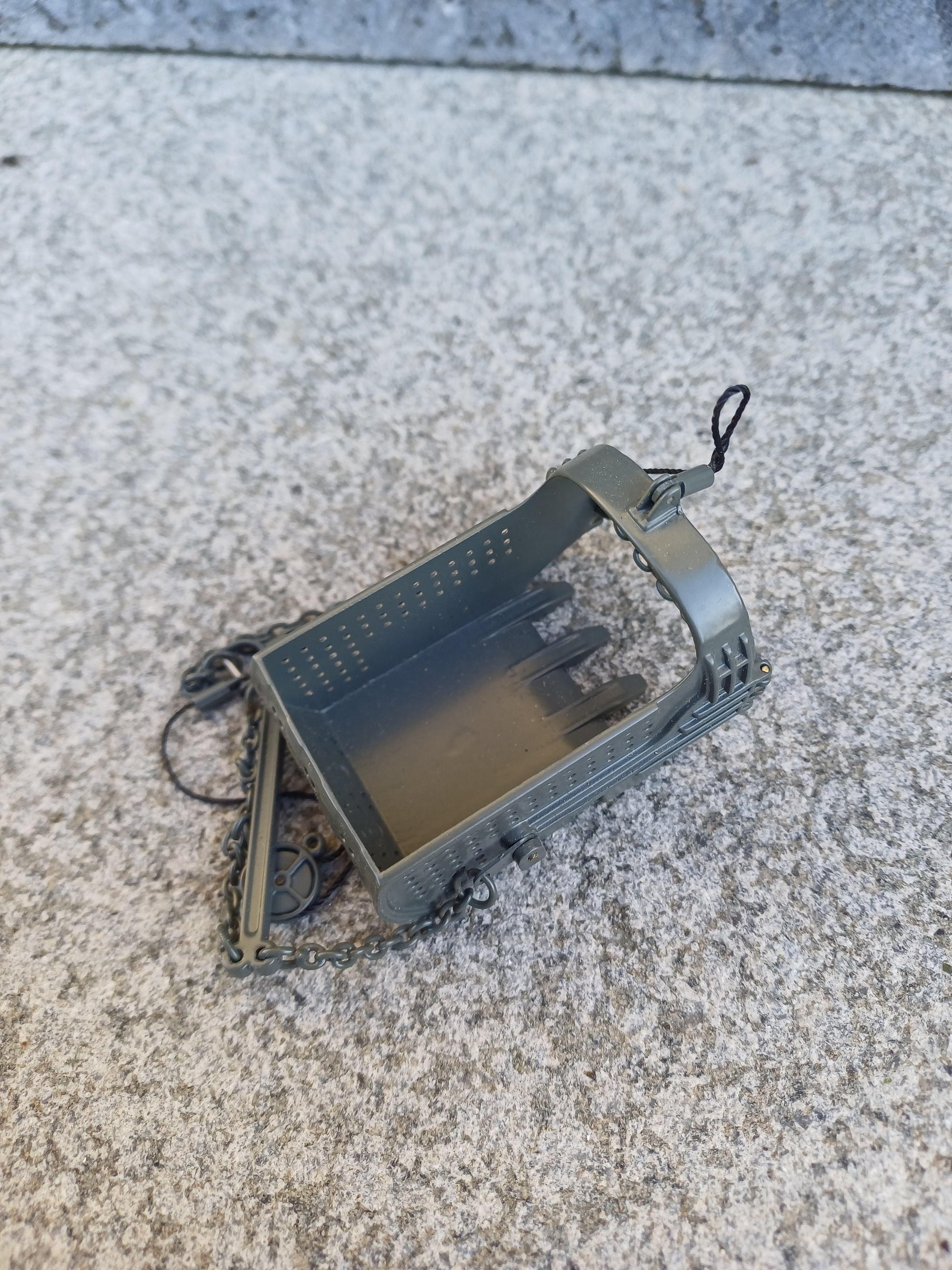 10156 -Zubehör Schleppschaufel dunkelgrau